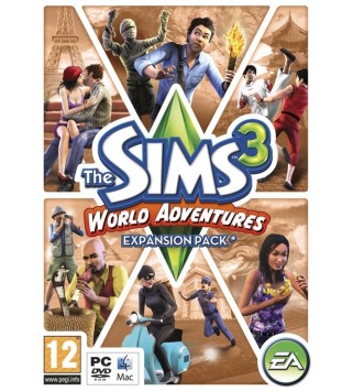 The Sims 3 + World Adventures Expansion Pack DLC Origin / EA app Key GLOBAL